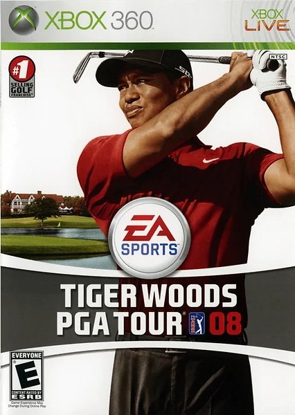 Tiger Woods PGA Tour 08 box art