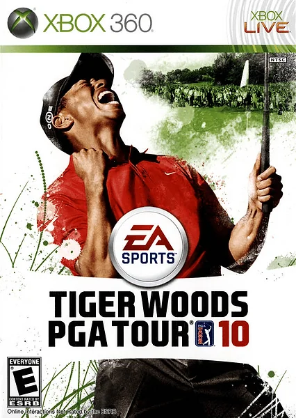 Tiger Woods PGA Tour 10 box art