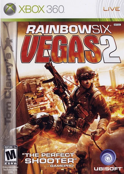 Tom Clancy's Rainbow Six: Vegas 2 box art