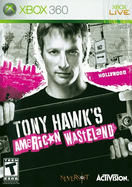 Tony Hawk's American Wasteland box art