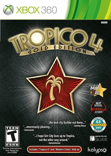 Tropico 4 box art