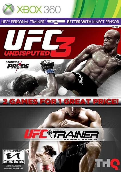 UFC 3: Undisputed + UFC Trainer Box Art