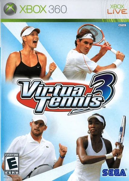 Virtua Tennis 3 Box Art