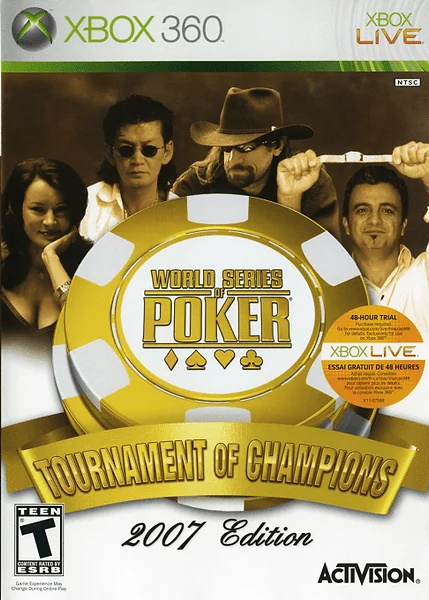 World Series of Poker: Tournament of Champions 2007 Box Art