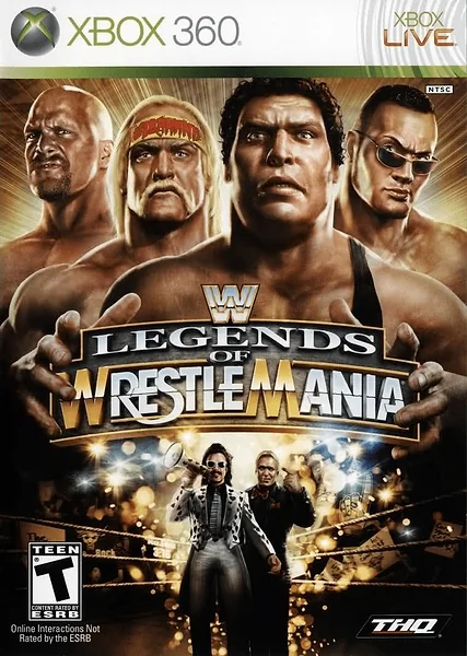 WWE Legends of WrestleMania Box Art