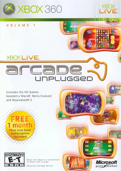 Xbox Live: Arcade Unplugged Box Art