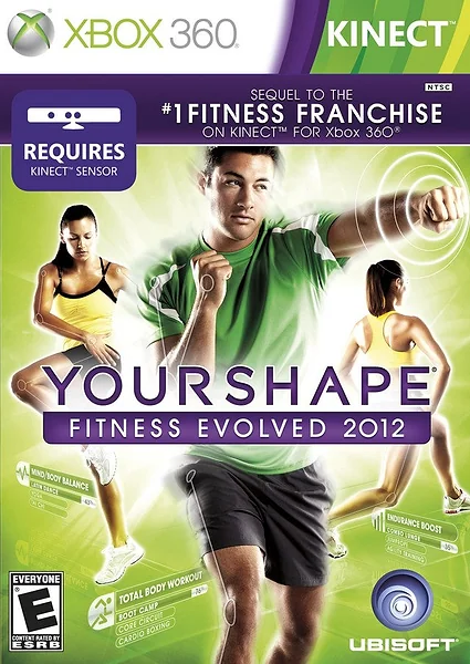 Your Shape: Fitness Evolved 2012 Box Art