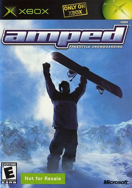 Amped Snowboarding Box Art