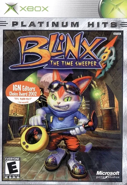 Blinx: The Time Sweeper Box Art