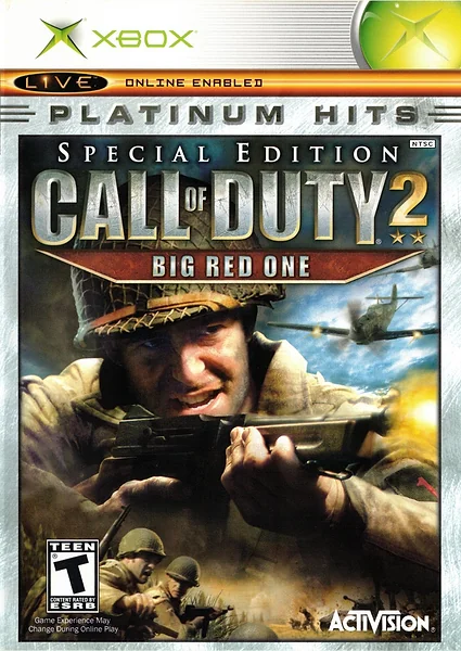 Call of Duty 2: Big Red One box art