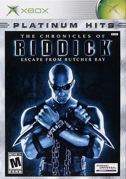 Chronicles of Riddick: Escape from Butcher Bay box art