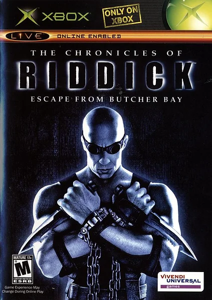 Chronicles of Riddick: Escape from Butcher Bay Box Art