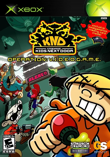 Codename: Kids Next Door - Operation VIDEOGAME Box Art