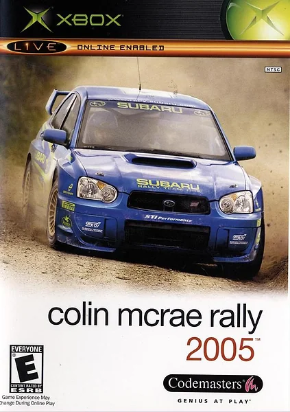 Colin McRae Rally 2005 box art