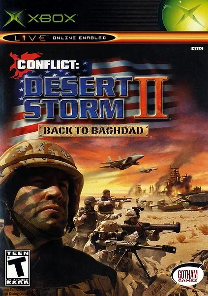 Conflict: Desert Storm II - Back to Baghdad Box Art