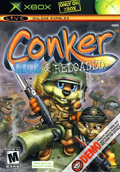 Conker: Live & Reloaded box art