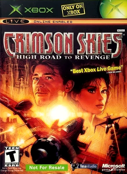 Crimson Skies: High Road to Revenge Box Art