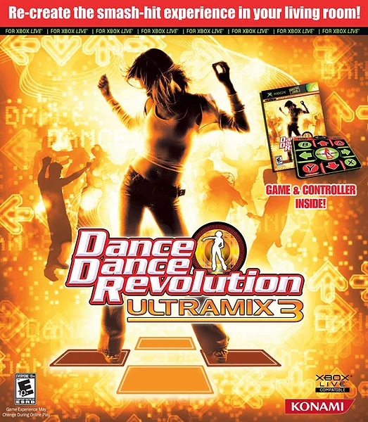 Dance Dance Revolution: Ultramix 3 Box Art