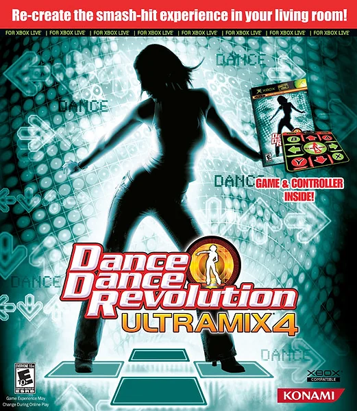 Dance Dance Revolution: Ultramix 4 Box Art