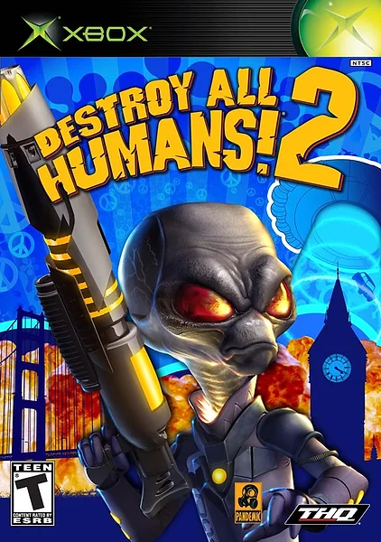 Destroy All Humans! 2 Box Art