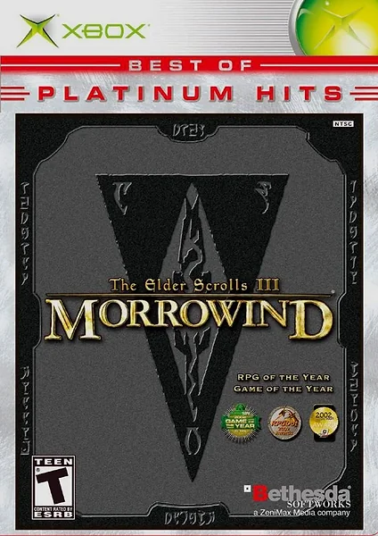 Elder Scrolls III: Morrowind box art