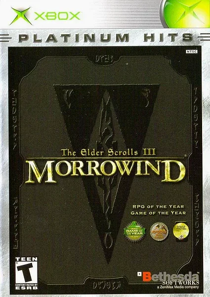 Elder Scrolls III: Morrowind box art