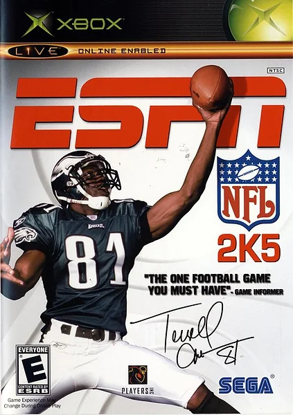 ESPN NFL 2K5 box art