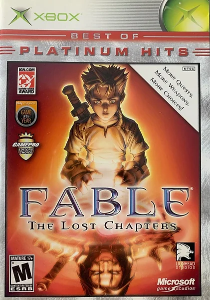 Fable: The Lost Chapters Box Art