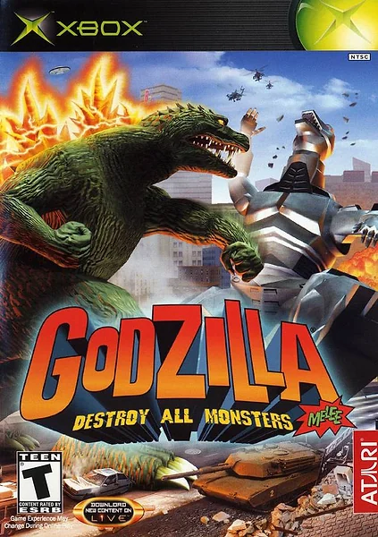 Godzilla: Destroy All Monsters Melee box art