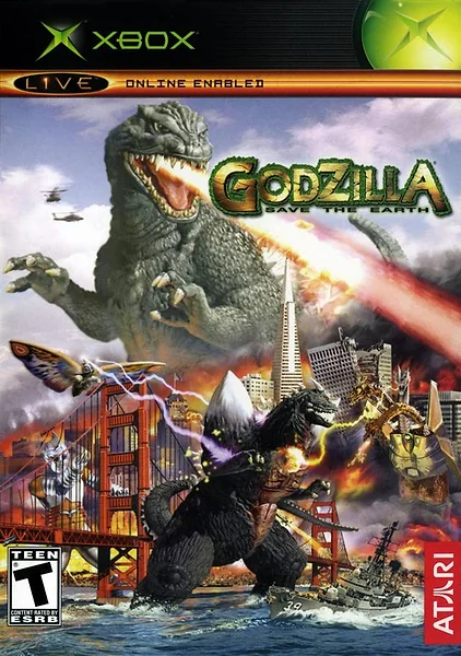Godzilla: Save the Earth Box Art