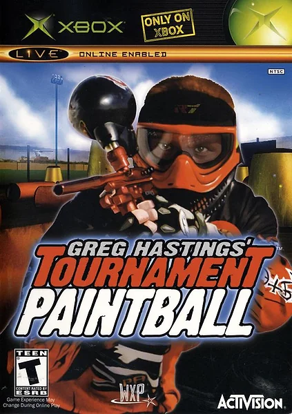 Greg Hastings' Tournament Paintball box art