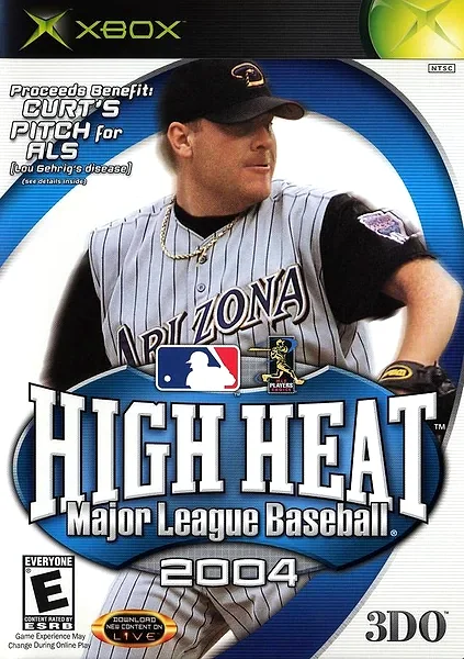 High Heat Major League Baseball 2004 Box Art