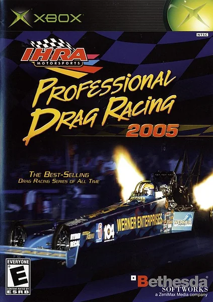 IHRA Professional Drag Racing 2005 Box Art
