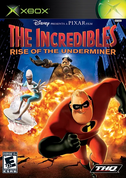 Incredibles: Rise of the Underminer box art