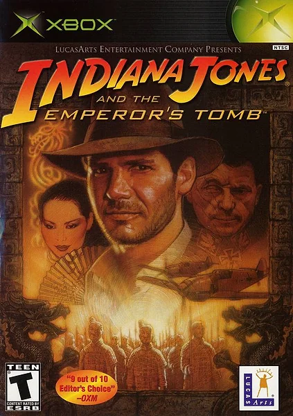 Indiana Jones and the Emperor's Tomb Box Art