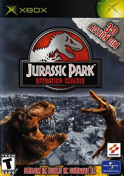 Jurassic Park: Operation Genesis Box Art
