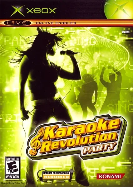 Karaoke Revolution: Party box art