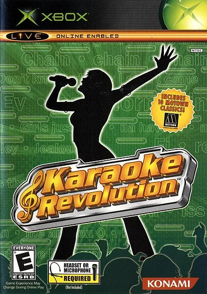 Karaoke Revolution Box Art