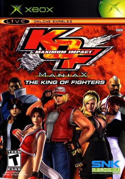 King of Fighters: Maximum Impact - Maniax box art