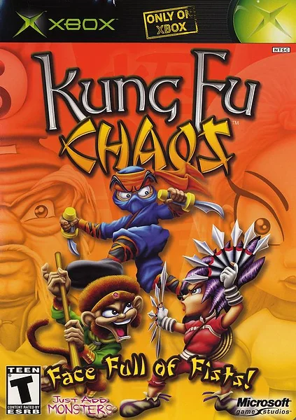 Kung Fu Chaos Box Art