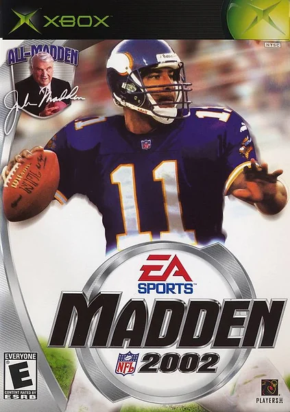 Madden NFL 2002 box art