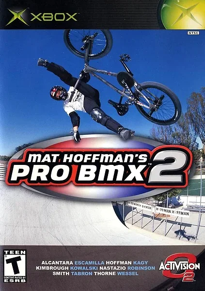 Mat Hoffman's Pro BMX 2 Box Art