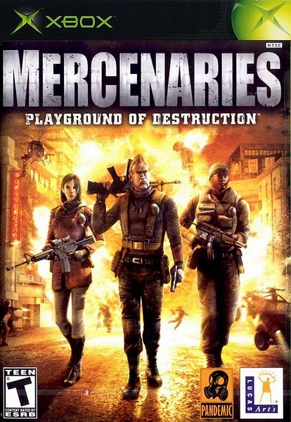 Mercenaries: Playground of Destruction box art