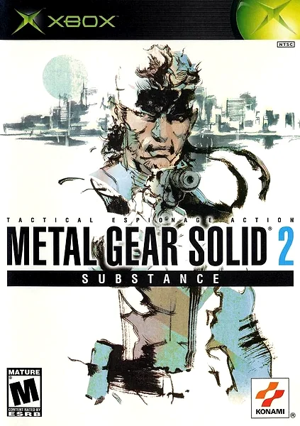 Metal Gear Solid 2: Substance Box Art