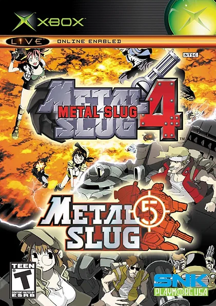 Metal Slug 4 & 5 box art