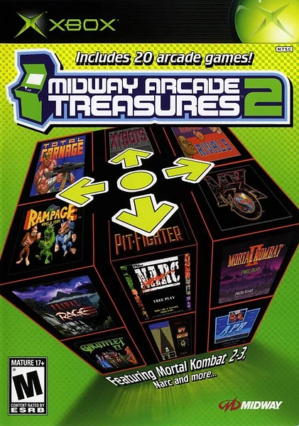 Midway Arcade Treasures 2 box art
