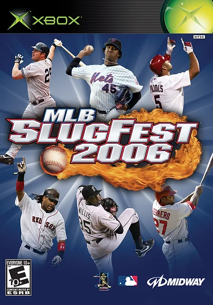 MLB SlugFest 2006 Box Art