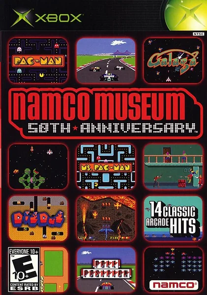 Namco Museum: 50th Anniversary box art