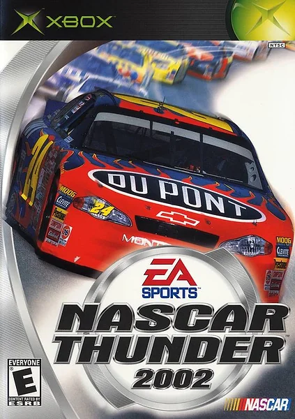 NASCAR Thunder 2002 box art