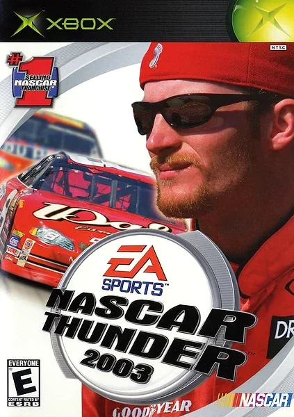 NASCAR Thunder 2003 box art